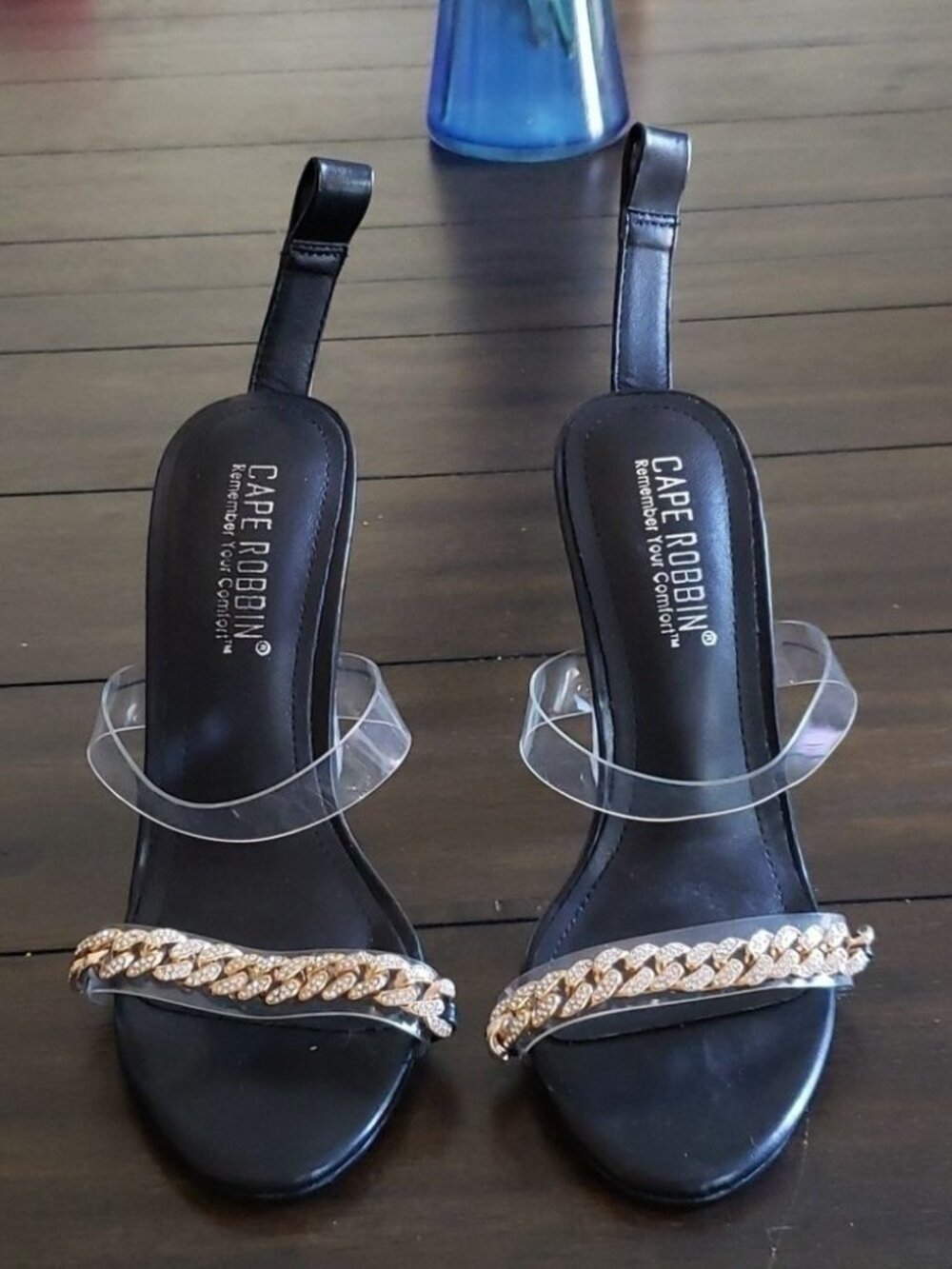 Cape Robbin Diamond Link High Heels